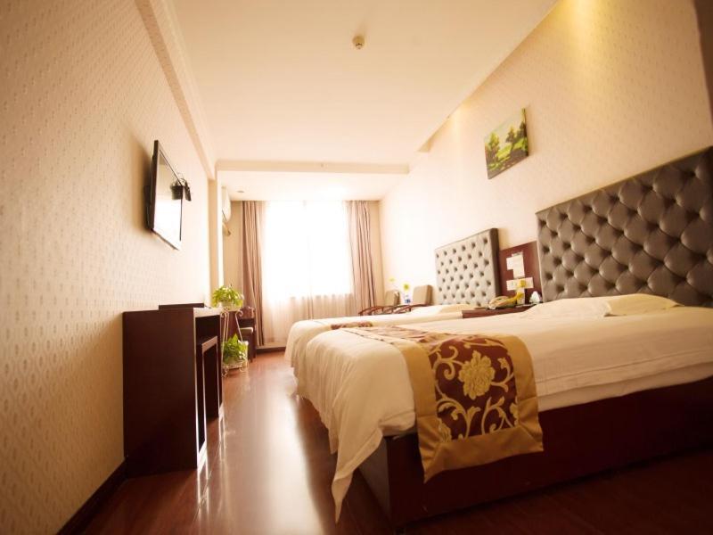 Greentree Inn Shanxi Yan An Luochuan Fuqian Street Express Hotel Extérieur photo