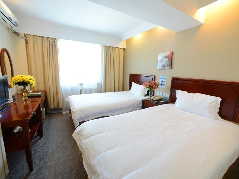 Greentree Inn Shanxi Yan An Luochuan Fuqian Street Express Hotel Extérieur photo