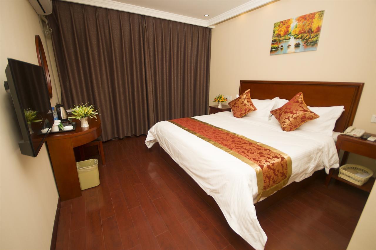 Greentree Inn Shanxi Yan An Luochuan Fuqian Street Express Hotel Extérieur photo