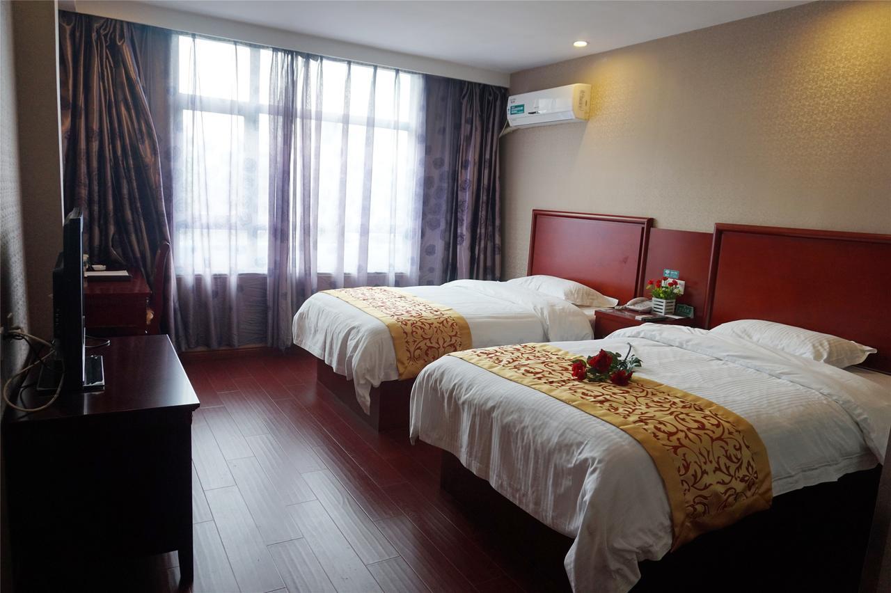 Greentree Inn Shanxi Yan An Luochuan Fuqian Street Express Hotel Extérieur photo