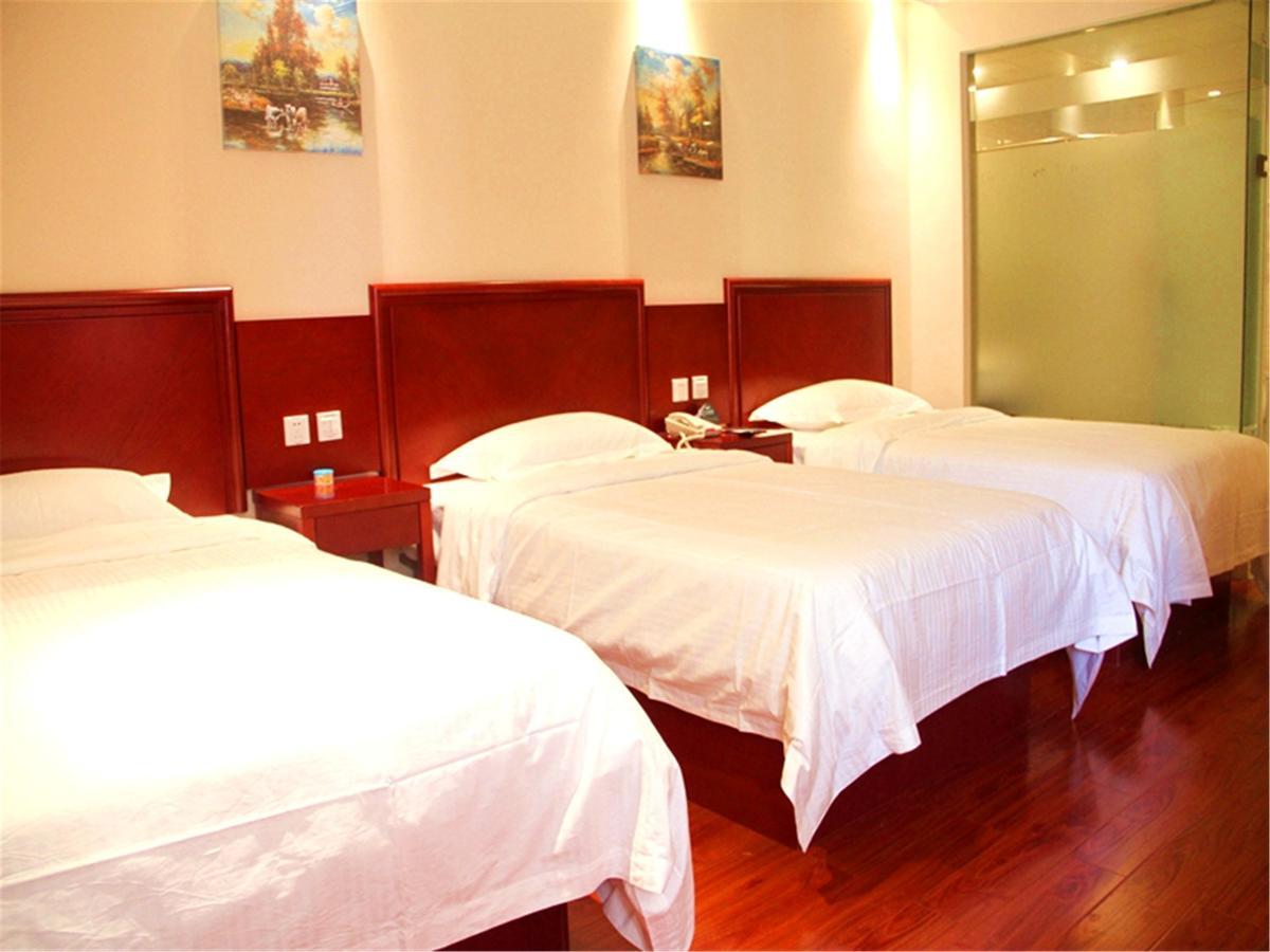 Greentree Inn Shanxi Yan An Luochuan Fuqian Street Express Hotel Extérieur photo